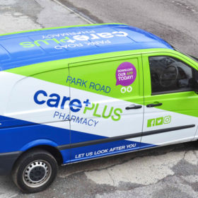 CarePlus Pharmacy Van Wrap